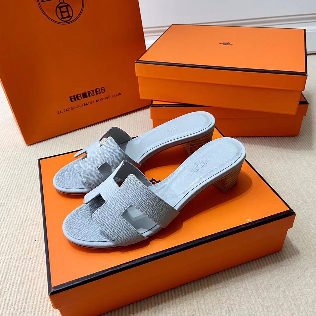 에르메스 올수공 오아시스 슬리퍼 샌들 앱송 24